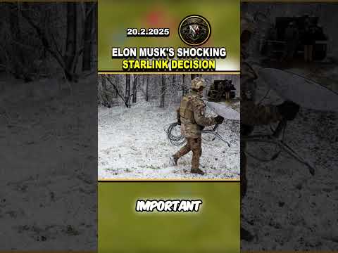 🌍 SHOCKING NEWS! ELON MUSK TO CUT STARLINK FROM UKRAINE! #shorts #ukraine #russia #musk #usa