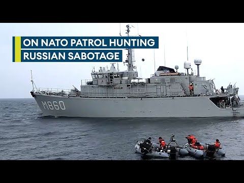 On board Nato’s mission to counter Russian undersea cable attacks