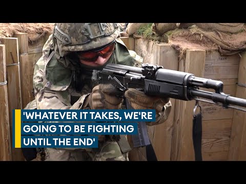Three years on British Army continues critical operation to train Ukrainian troops