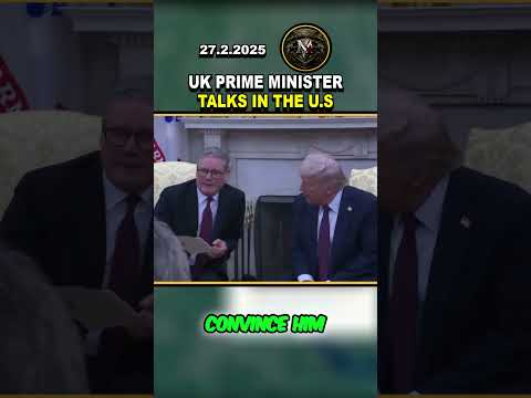 🤝 KEIR STARMER MEETING WITH DONALD TRUMP #ukraine #war #russia #ukrainewar