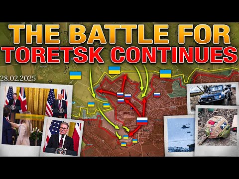 Zelensky’s Handover Completed🤝✅Ukrainians Counterattack Near Toretsk⚔️Military Summary For 2025.2.28