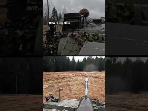 Warrior crew’s view hunting the enemy
