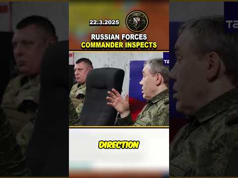 ⚔️ BREAKING! RUSSIAN MILITARY CHIEF GERASIMOV INSPECTS FORCES #shorts #ukraine #ukrainewar #viral