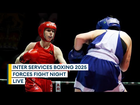 Inter Services boxing 2025 LIVE | Forces Fight Night