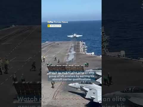 RAF pilot joins elite US naval aviators✈️
