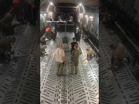 RAF delivers Royal Navy Wildcat at speed🚁