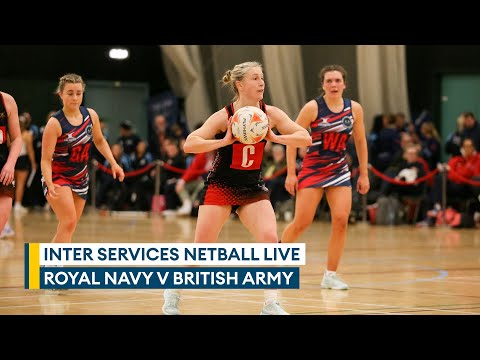 Royal Navy v British Army LIVE | 2025 Inter Services | LIVE NETBALL