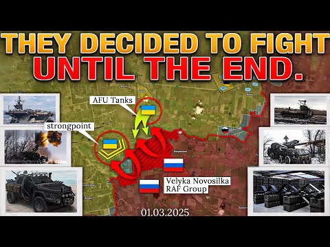 Battlefield: European Summit 💥 Massive UAV Crew Wipeout ⚡️ Military Summary And Analysis 2025.03.02📊