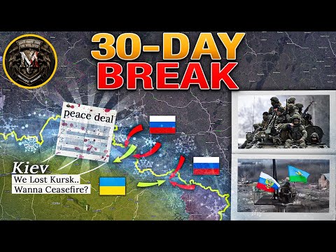 Thunder⚡️Only A Few Kilometers Left🛣️📍A Treacherous Ceasefire🕊️🕵️♂️ Military Summary For 2025.03.12