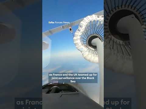 RAF and French jets in Black Sea surveillance mission✈️