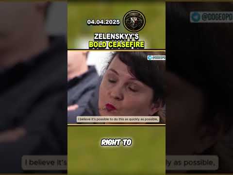 ⚠️ ZELENSKYY’S BOLD CEASEFIRE STATEMENTS: WHAT’S NEXT FOR KYIV? #russia #ukraine #viral