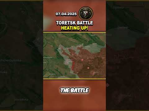 TORETSK BATTLE HEATING UP! 🔥 WILL RUSSIA PREVAIL? #russia #ukraine #viral #trending