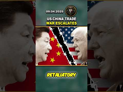 📈 US-CHINA TRADE WAR ESCALATES: SHOCKING 104% TARIFFS #russia #ukraine #viral