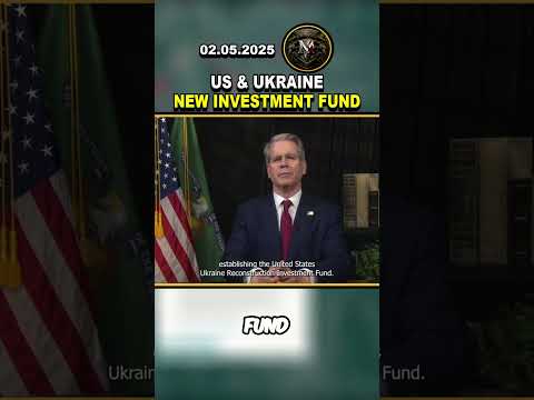 🤝 BREAKING! US & UKRAINE: NEW INVESTMENT FUND FOR RECONSTRUCTION #russia #ukraine #usa
