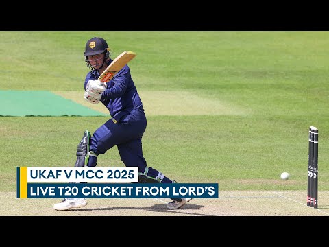 UKAF v MCC LIVE | T20 cricket live from Lord’s Cricket Ground