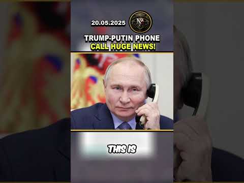 📞 BREAKING NEWS! TRUMP-PUTIN PHONE CALL HUGE ANNOUNCEMENT? #russia #ukraine #putin #trump