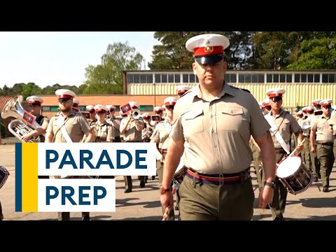 Behind the scenes with the military rehearsing for VE Day 80