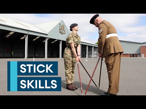 British Army recruits master pace sticking ahead of Sandhurst World Championships