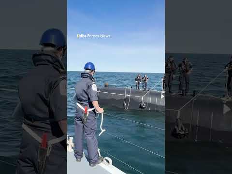 The coffee run at sea 🌊