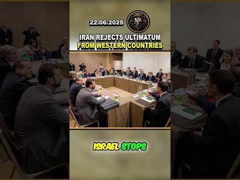 🚨 IRAN’S SHOCKING MOVE! IRAN REJECTS ALL ULTIMATUMS FROM WESTERN