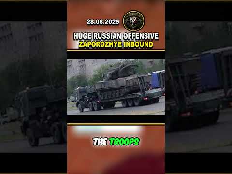 🚨 HUGE RUSSIAN OFFENSIVE ZAPOROZHYE INBOUND #russia #ukraine #viral
