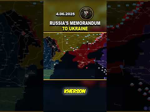 ⚠️ RUSSIA’S MEMORANDUM: TERRITORY RECOGNITION AND TROOP WITHDRAWAL #russia #ukraine
