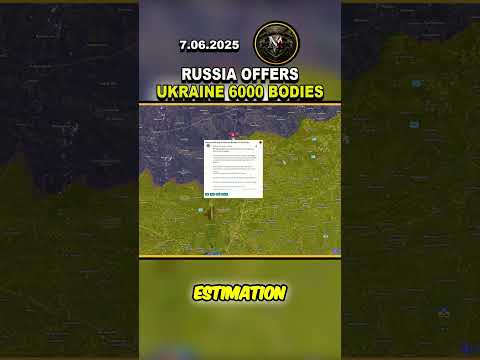 📈 RUSSIA OFFERS UKRAINE 6000 BODIES: SOLDIER REGION BATTLE AFTERMATH #russia #viral #ukraine