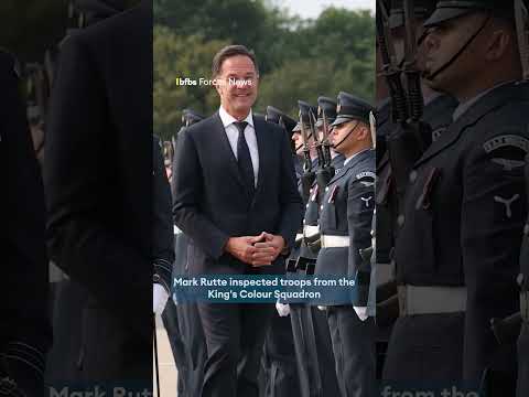 RAF welcomes Nato chief✈️