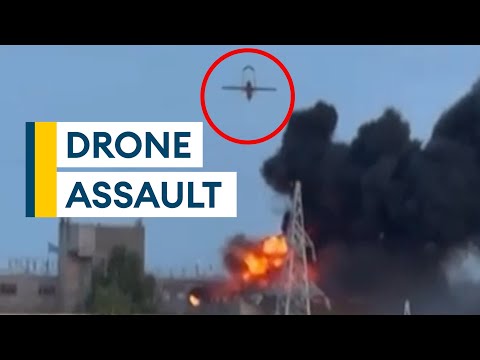 Deep-strike success: Ukrainian long-range drones hit critical Russian plant