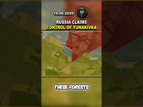 ⚠️ BATTLEFIELD ANALYSIS! RUSSIA CLAIMS CONTROL OF YUNAKIVKA #russia #ukraine #viral