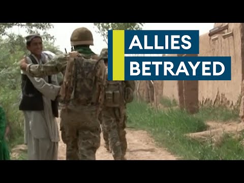 ‘Kick in the Guts’: Afghan allies who worked with British troops betrayed by data breach