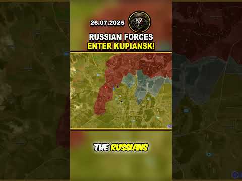 ⚠️ UGENT NEWS! RUSSIAN TROOPS ENTER NORTHERN KUPIANSK! #russia #ukraine #viral #news