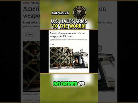 U.S. HALTS ARMS TO UKRAINE: WHAT’S REALLY HAPPENING? #russia #ukraine #
