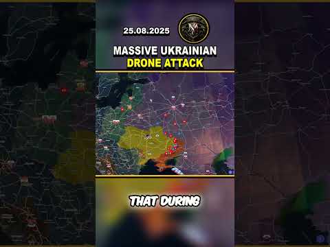🔥 Ukraine’s Independence Day: Massive Ukrainian Drone Attack: #news #russia #ukraine