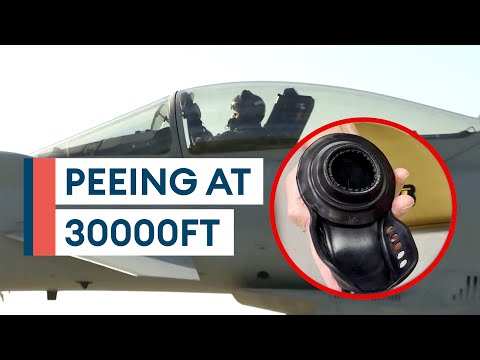 High-Speed Relief: The system helping pilots go to the toilet in the sky