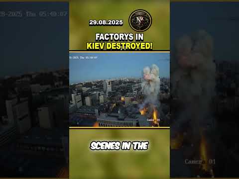 💥 BREAKING NEWS! FACTORYS IN KIEV DESTROYED! #ukraine #russia