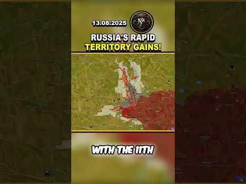 🚨 URGENT: RUSSIA’S RAPID TERRITORY GAINS IN UKRAINE! #russia #ukraine #news