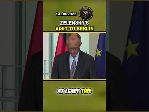🤝 URGENT: ZELENSKY’S VISIT TO BERLIN! ARE THEY EFFECTIVE! #russia #ukraine #news