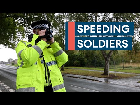 Speeding soldiers face police crackdown at Britain’s largest garrison
