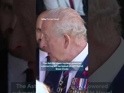 King welcomes HMS Agamemnon to Royal Navy fleet⚓