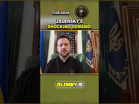 🚨 ZELENSKY’S SHOCKING DEMAND! ZELENSKY’S STANCE TO PEACE IN UKRAINE #russia #ukraine