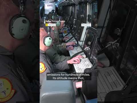 RAF surveillance aircraft patrols Nato-Russian border👀