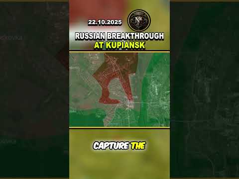 🏳️ KUPIANSK HAS COLLAPSED! RUSSIAN FORCES ADVANCE, UKRAINE CONFIRMS #russia #ukrainewar