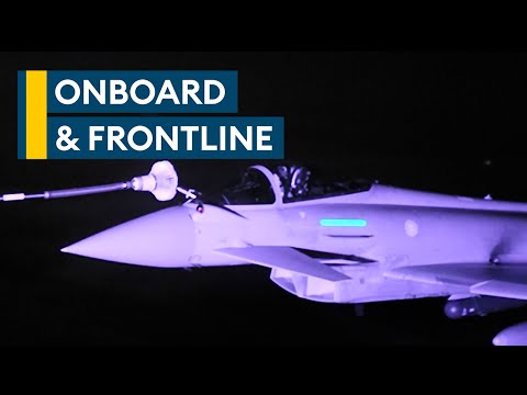 Join our frontline flight with RAF jets protecting Nato