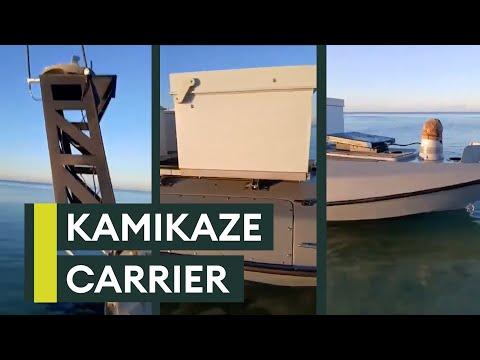 Sea-launched Ukrainian drones stretch the fibre-optic frontline to enemy shores