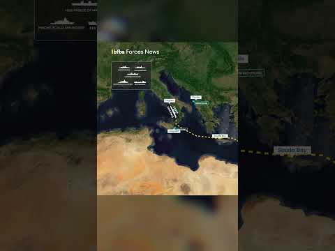 HMS Prince of Wales route to Naples⚓