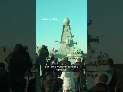 First Sea Lord takes the opportunity to say thank you to service