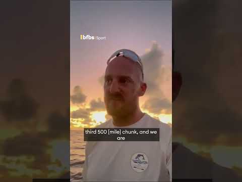 Military rowers mark halfway point in style🎉