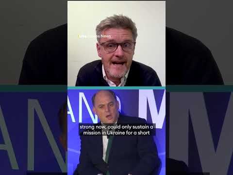 How could British troops ensure peace in Ukraine?