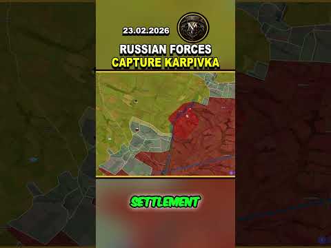 ⚠️ RUSSIA CLAIMS MAJOR GAINS: RUSSIAN FORCES CAPTURE KARPIVKA #russia #ukraine #viral